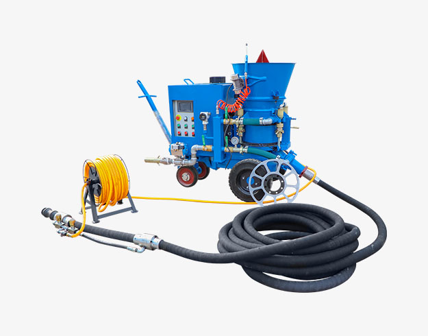 dry way refractory shotcrete machine