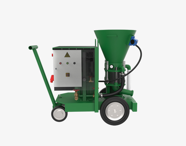 rotary kiln refractory spraying machine