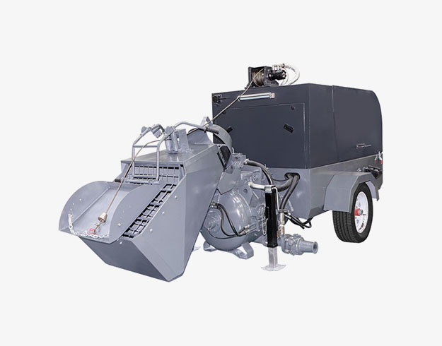 Mortar Mixer and Transfer Machine