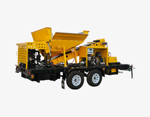 Mobile Gunite Machine For Tunnel Construction