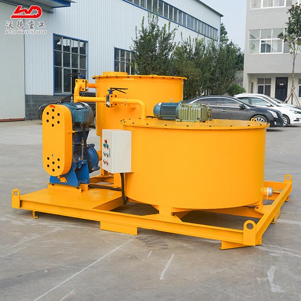 China cement mixer and storage machine  for bridge grouting project