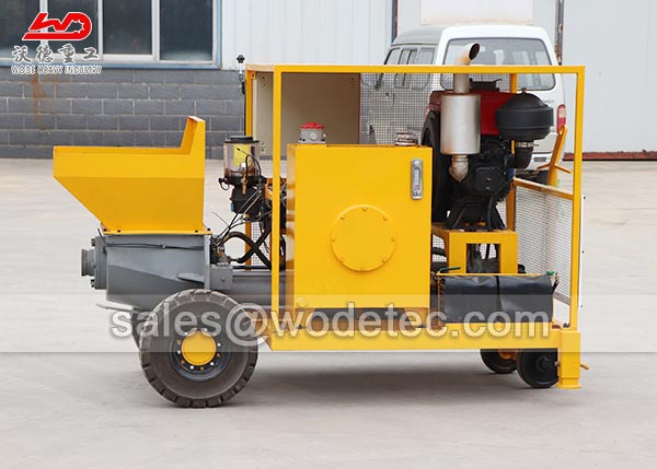 China mini concrete pump for sale