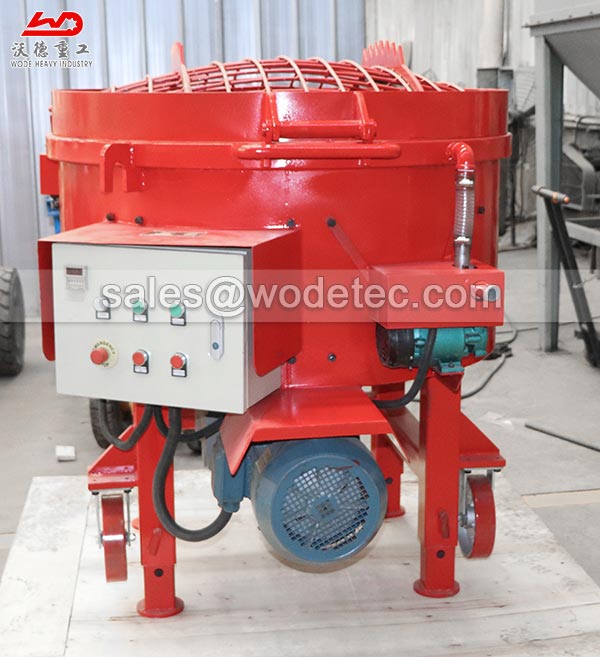 China mobile refractory mixer