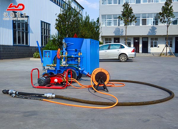 Dry concrete material specialist refractory castable gunite shotcrete machine