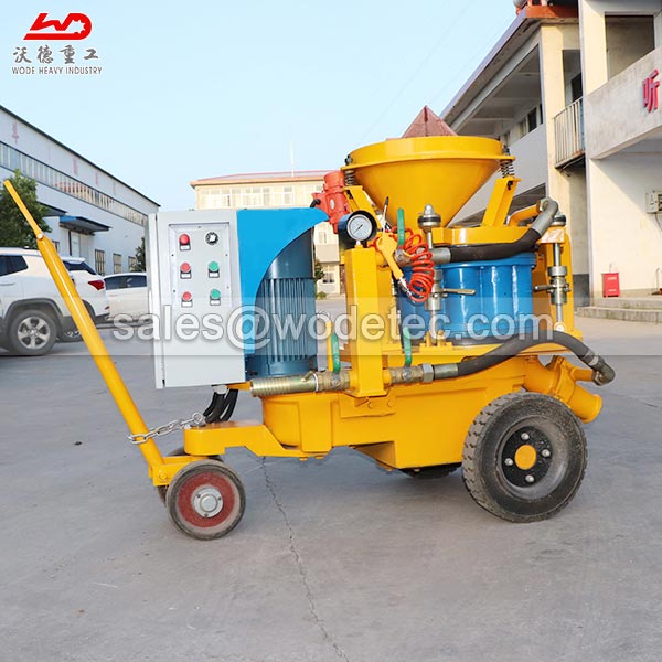 Electric Gunite Machine Shotcrete Spraying Pump