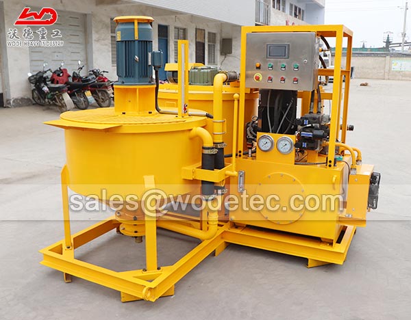 high pressure cement grout mixer and pump for sale