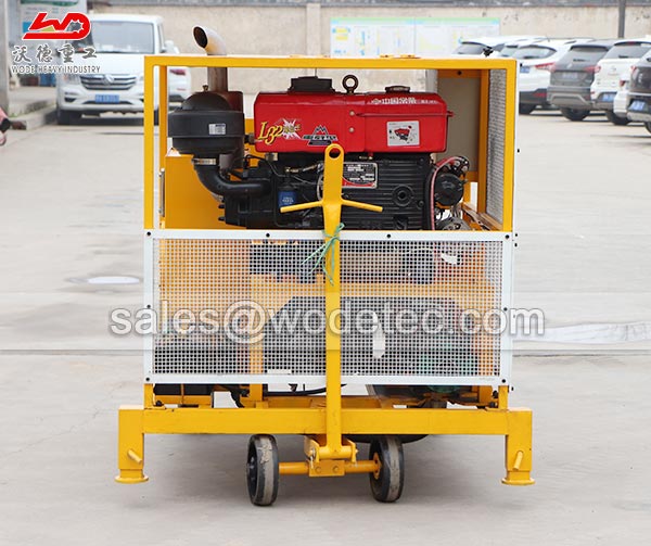 Factory sales diesel mobile mini concrete pump machine