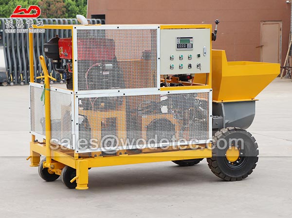 Mini secondary structure concrete pump for sale