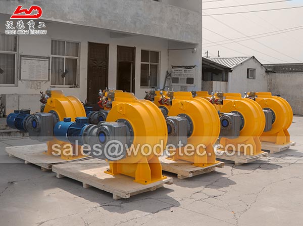 Industrial  extrusion peristaltic pump in industrial construction