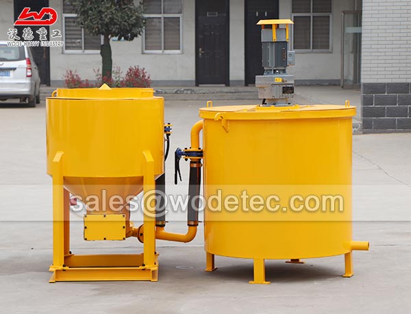 Low price cement grout mixer and agitator for sale