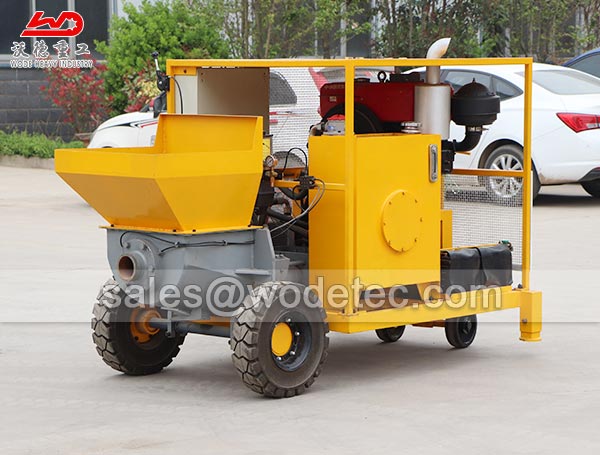 Mini secondary structure concrete pump for sale