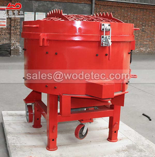 Pan Castable Mixer Machine Refractory Drum Mixer