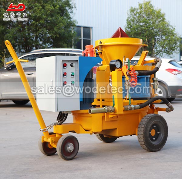 Small capacity  concrete gunning machine