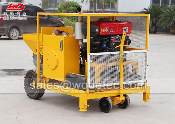 Mini secondary structure concrete pump for sale