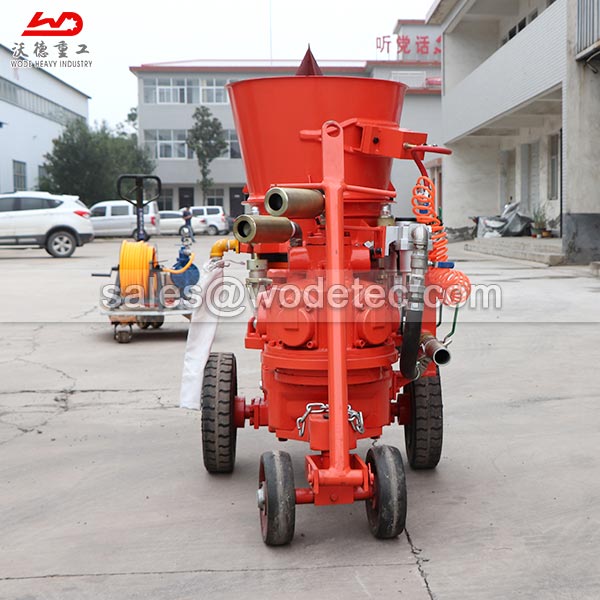 Subway rail wheel refractory gunning machine sales