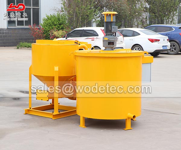 Trade assurance cement grout mixer and agitator machine