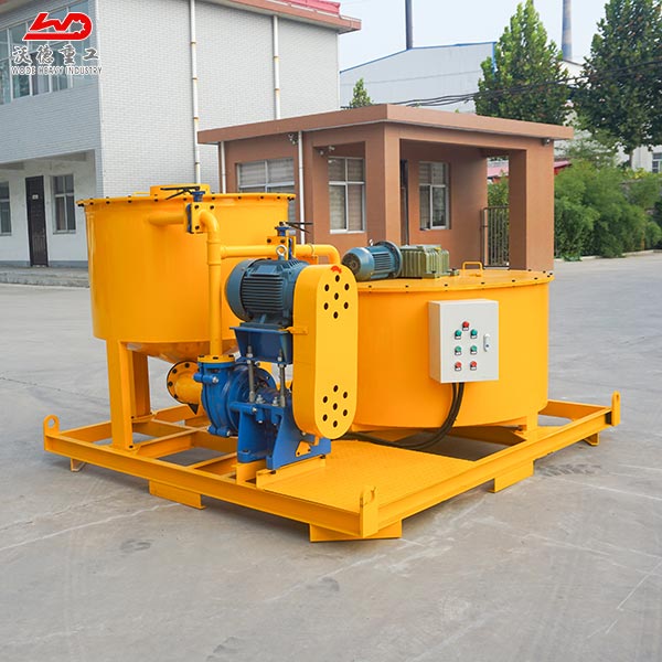 Uniform mixing no precipitation  colloidal grout mixing machine