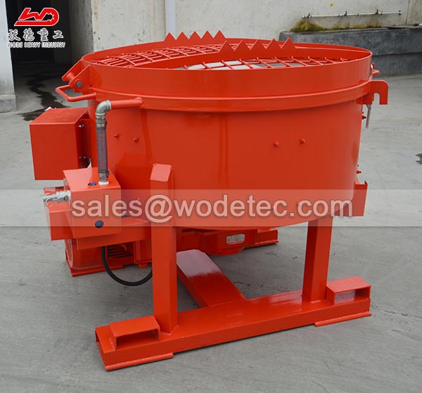 best quality pan type refractory mixer