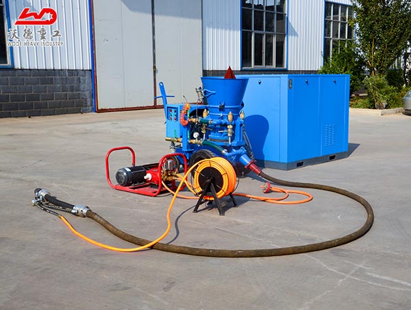 best quality refractory gunite spraying machine for chimney