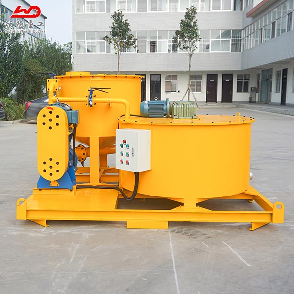 cement grouting mixer and storage machine for bridge grouting