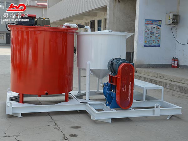 cement slurry mixing and storage machine for sale