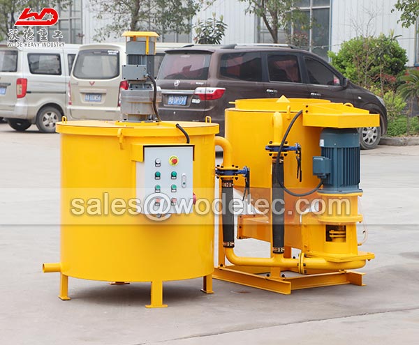 Trade assurance cement grout mixer and agitator machine