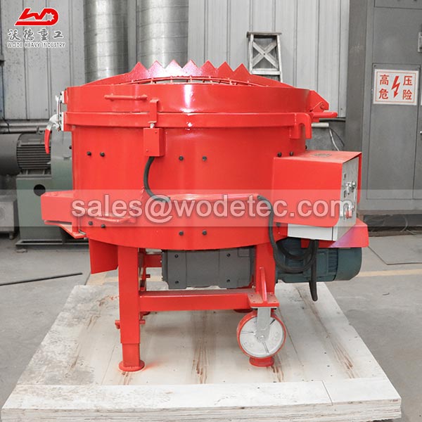 electric motor refractory mixer machine