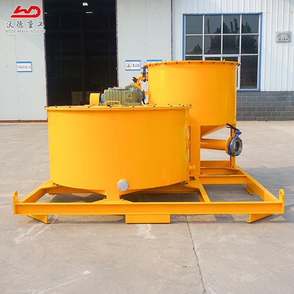 grouting mixer and storage combination cement mixer