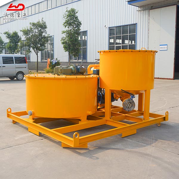 high pressure-driven grout mixer machine for grouting