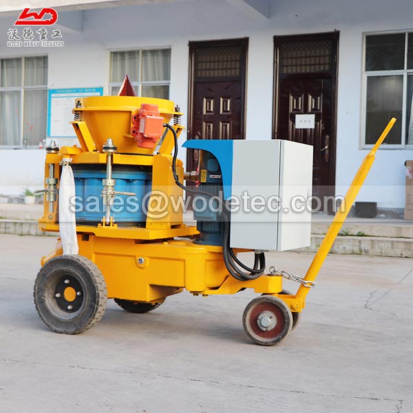 hot ready mixed concrete shotcrete machine