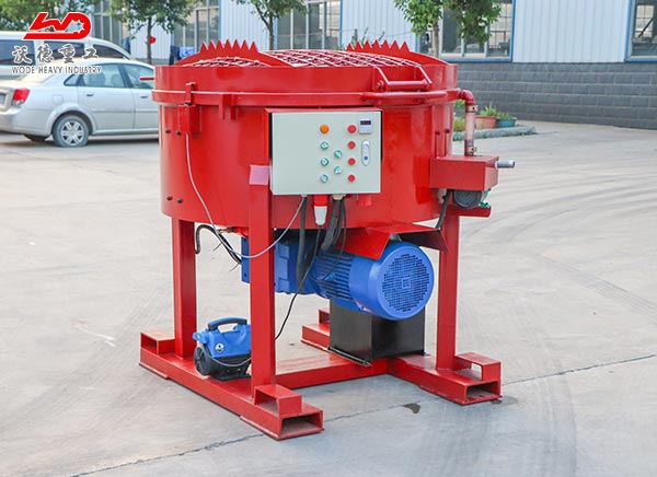 500kg castable pan refractory drum mixer