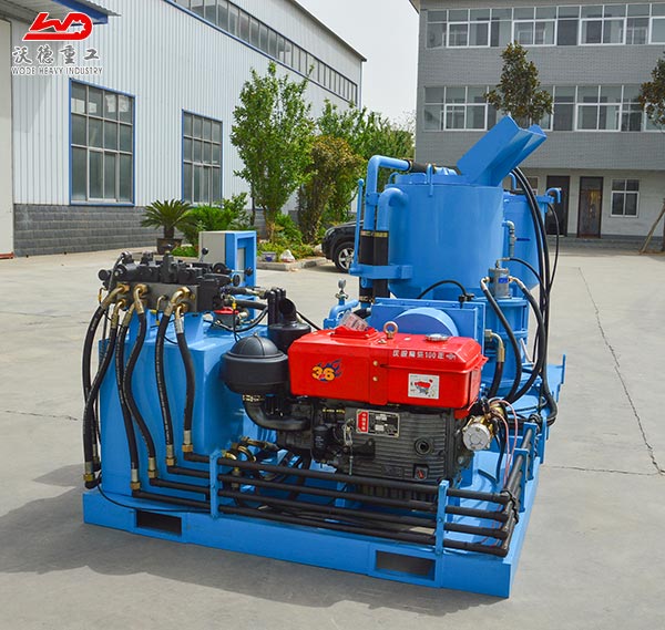 Cement grout injection pump station sales