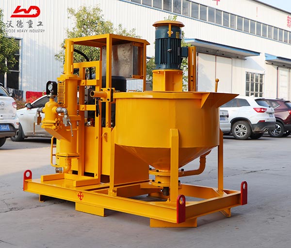 professional cement grout mixer plant for soil compaction