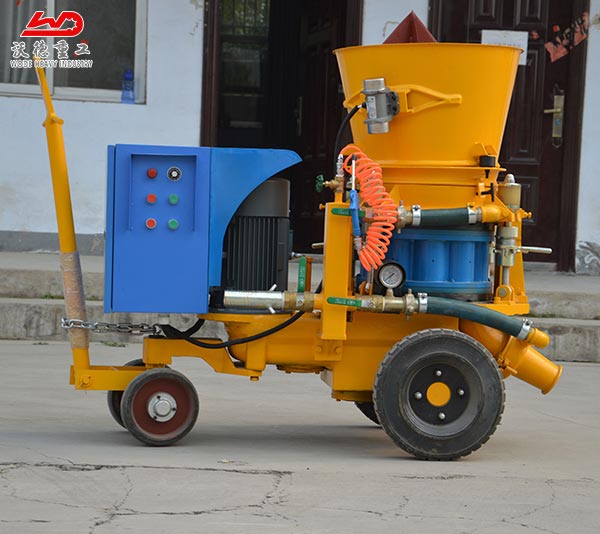 fireproofing material spraying machine