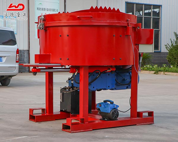 Hot sale easy move refractory pan mixer