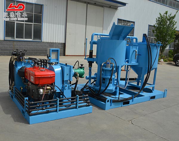high quality grouting mixer with agitator