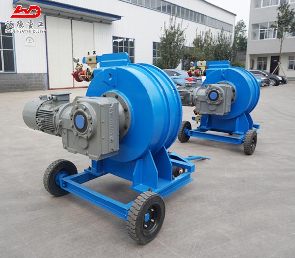 Manufacturer produces concrete hose pump