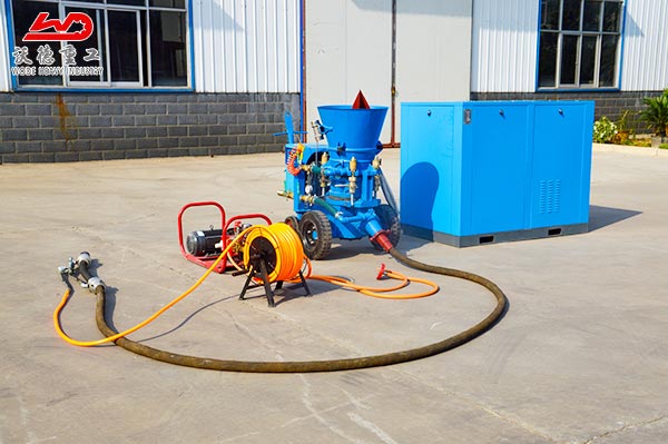 Small Refractory Gunite Concrete Spraying Machine