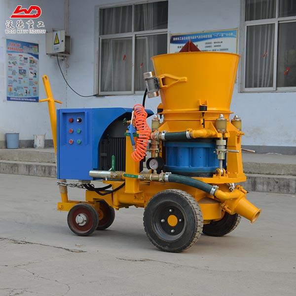 Spot small  refractory  shotcrete machine for sale