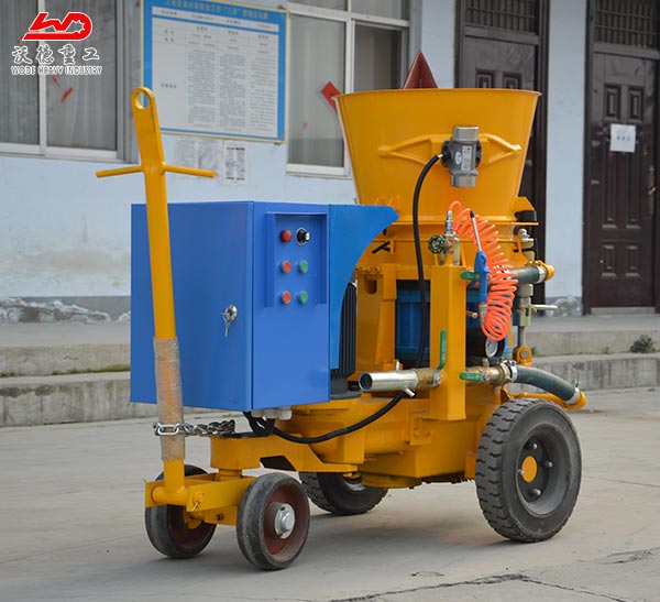 Tunnel Use castable guniting machine