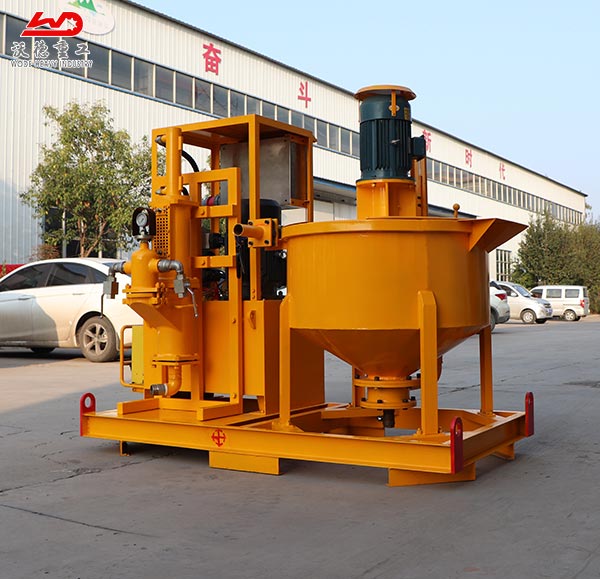 professional grout mixer pump units for grouting project