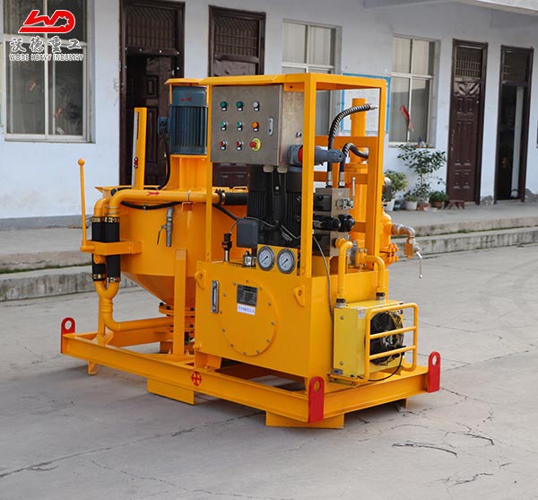 professional grout mixer pump units for grouting project