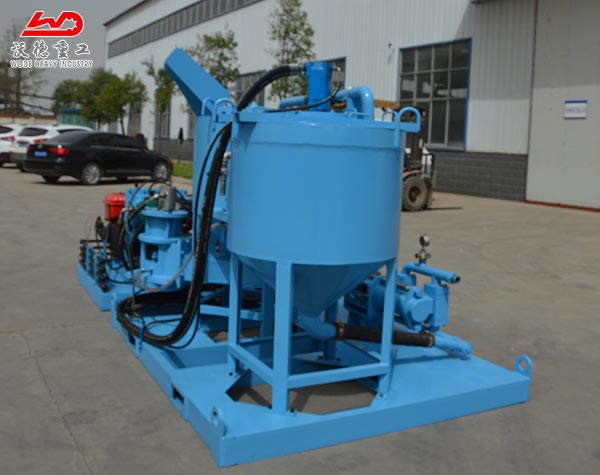 Low price compact structure grout pump station for sale