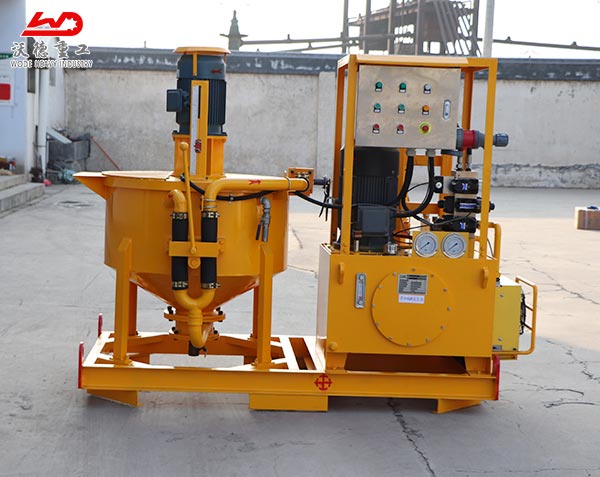 compact structure grout station for underground project