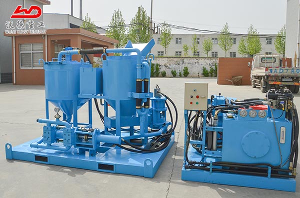 factory directly sale  grout pump mixing plant