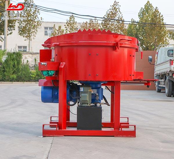turbo refractory pan concrete mixer 500kg