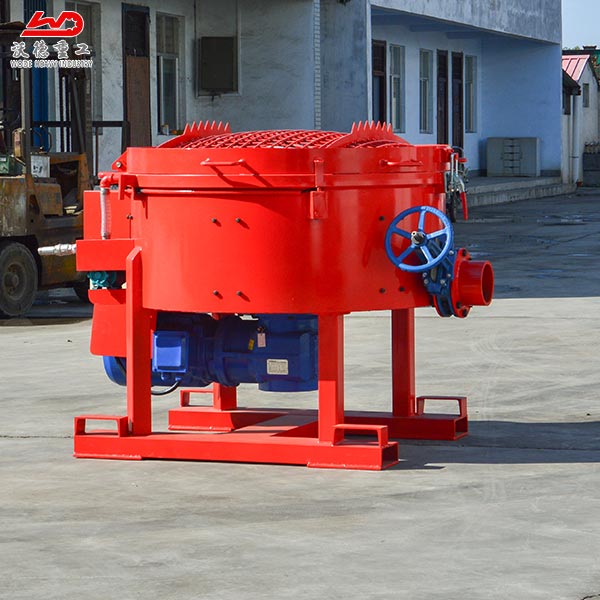 500KG refractory material mixer pan mixer with bag breaker