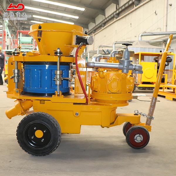 dry mix shotcreting machine for tunnel