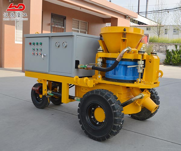 Electric wet mix small shotcrete sump for sale