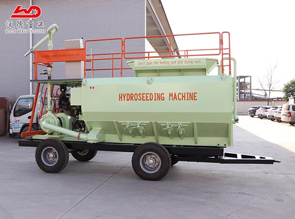 factory price hydroseeder machine for slope protection